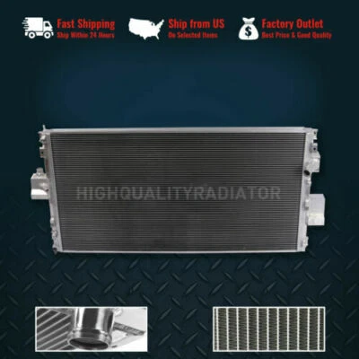 All Aluminum SECONDARY Radiator For 2011-2016 Ford F-250 F-350 Super Duty 6.7L - Image 1 of 4