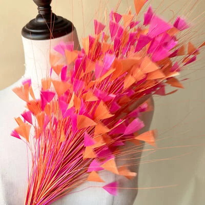 Colourful Handmade Feathers Party Embellished for DIY Fascinators Millinery - Image 1 of 4
