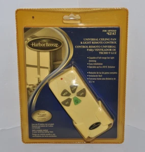 Harbor Breeze 43147 Ceiling Fan & Light Remote Control Model RC-103L - Picture 1 of 8