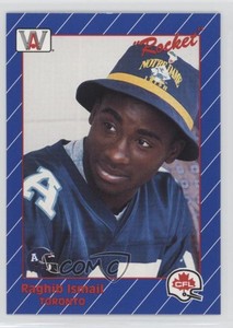 1991 All World CFL French Rocket Ismail Raghib Ismail #63 Rookie RC