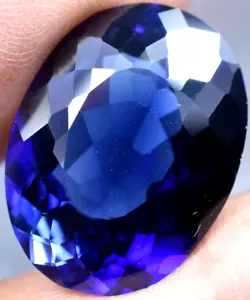 Natural 20.20 Ct Burmese Royal Blue Sapphire GGL Certified Loose Gemstone - Picture 1 of 10