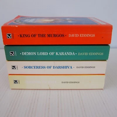 David Eddings Malloreon series 2, 3, 4, & 5 paperback fantasy novels - image 1 of 4