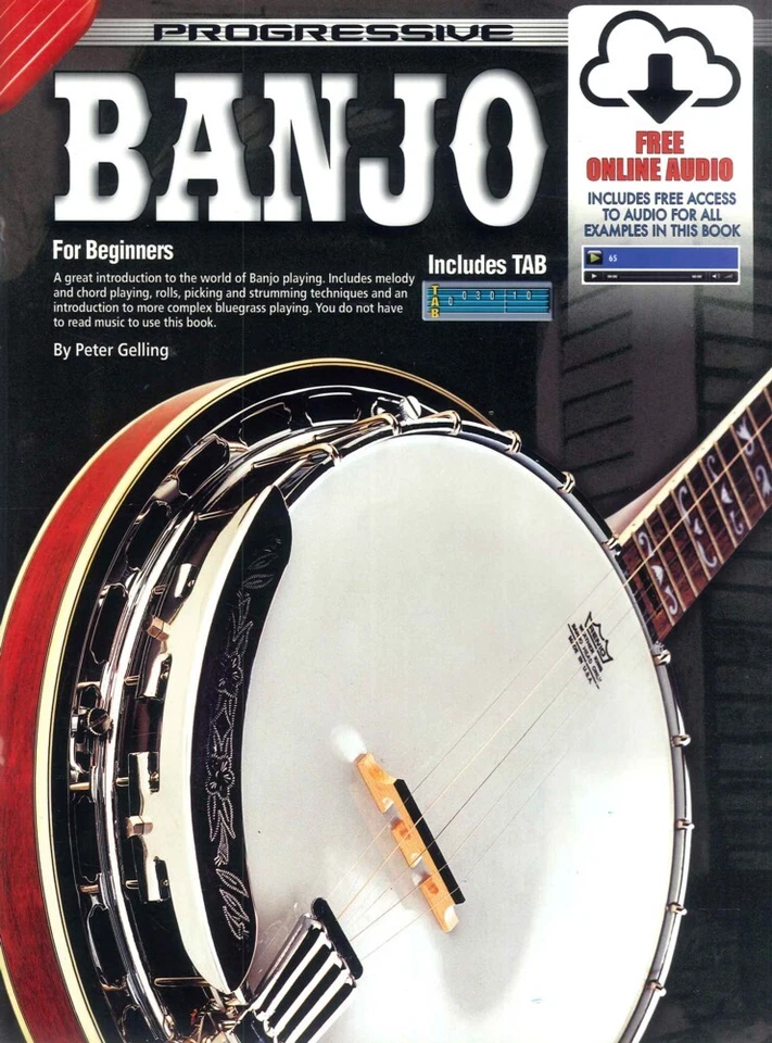 PROGRESSIVE BANJO for Beginners Book & Audio* - Image 1 of 1