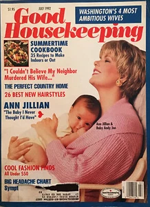 Good Housekeeping July 1992 Ann Jillian And Baby Andy Joe - Picture 1 of 9