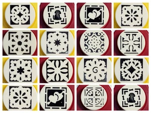 Paper Punches - DECORATIVE SQUARE - MANY PUNCHES TO CHOOSE FROM - You Choose - Picture 1 of 11