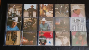 Lot of 15 George Strait CDs: incl. Strait Out of the Box, 50 Number Ones, etc. - Picture 1 of 19