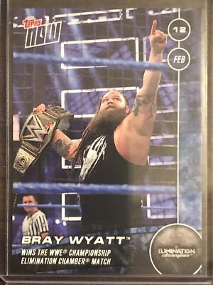 2017 Topps Now WWE #58 Bray Wyatt Elimination Chamber - Image 1 of 2