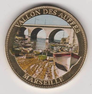 A 2011 COIN TOKEN MEDAILLE SOUVENIR A-B -- 13 000 LE VALLON DES AUFFES N°9 - Picture 1 of 2