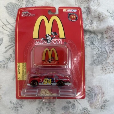 Bill Elliott 1996 Racing Champions McDonalds Monopoly 1/64 Scale Diecast Car #94 - Image 1 of 3