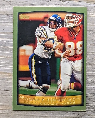 1999 Topps #265 Rodney Harrison San Diego Chargers Football Card - Image 1 of 2