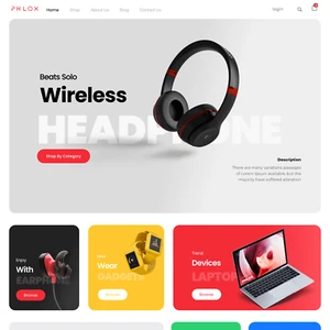 Gadget Shop Website Design with Free VPS Web Hosting and Installation - Picture 1 of 8