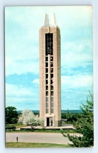 Postkarte KS Lawrence Kansas University Memorial Campanile Vintage Fotoansicht L17 - Bild 1 von 2