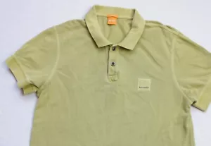 Hugo Boss Orange Slim Poloshirt Herren Piqué Kurzarm Oberteil Gr. L Large BAUMWOLLE - Bild 1 von 10