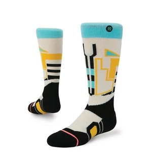 Stance Girls Teal OTC Polyester Fusion Snow Sphinx Performance Socks Sz L 2-5.5 - Picture 1 of 1