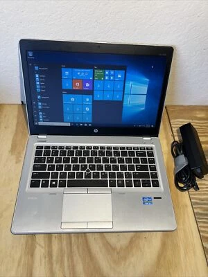 HP EliteBook Folio 9470m 14'' Core i5-3337U 8GB RAM 240GB SSD Laptop - Win 10 - Image 1 of 4