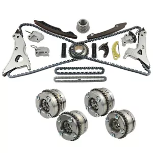 Timing Chain Kit Adjustes Fit Mercedes M276 GLK350 C300 W204 E300 S400 3.0L - Picture 1 of 14