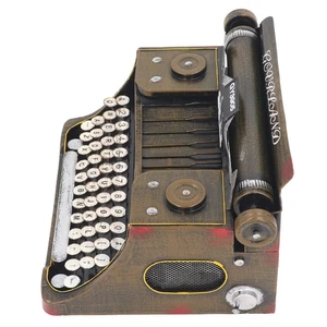 Retro Vintage Typewriter Model Reduce Stress Retro Typewriter Model For Home - Picture 1 of 12
