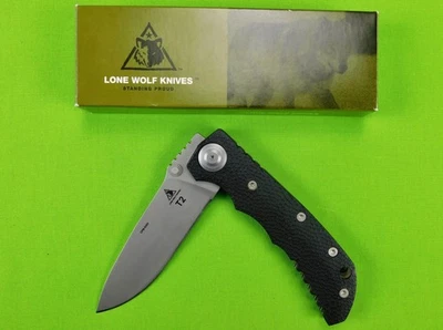 Navaja de bolsillo plegable Lone Wolf Harsey Design T2 Ranger con caja Foto 1 de 4