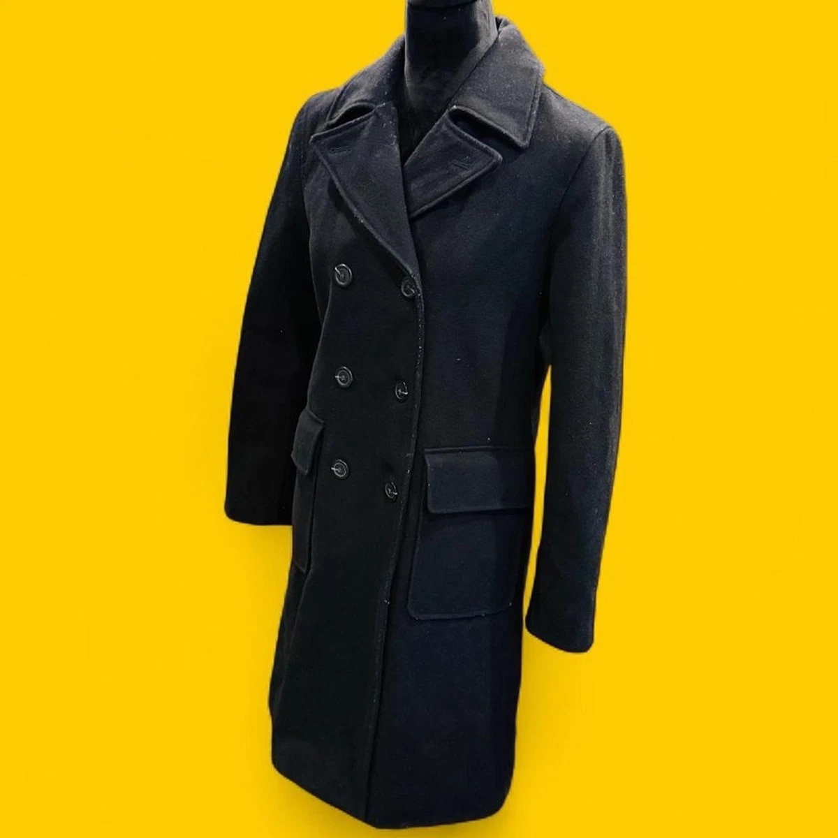 Gap Pea Coat Black Coats, Jackets & Vests for Women for sale | eBay