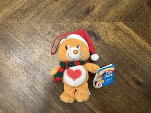 5 Zoll Vintage 2004 Care Bears zartes Herz Weihnachtsschmuck Neu mit Etikett NEU Plüsch - Bild 1 von 4