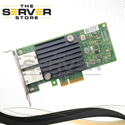 Dell Intel X550-T2 10GbE 2Port PCIe NIC RJ45 Network Adapter (Alternate) HWWN0 - Image 1 of 4