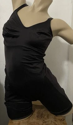 VINTAGE FULL BODY GIRDLE SHAPEWEAR CORSET SUIT BLACK SIZE MEDIUM *Has Damage* - Image 1 of 4