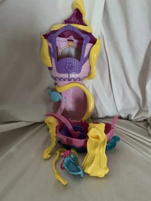 Disney Princesa Pequeño Reino Rapunzels Stylin Tower INCOMPLETA Foto 1 de 4