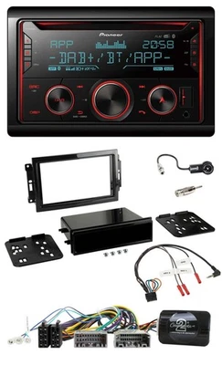 Pioneer 2DIN DAB Lenkrad Bluetooth USB CD Autoradio für Dodge Jeep - Bild 1 von 4