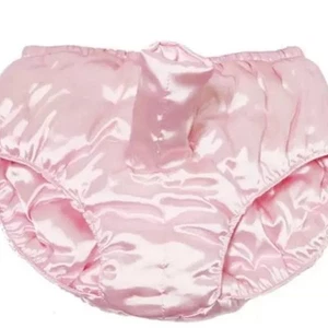 28-33 Länge Glänzend Eis Seide Satin Slip Dessous Reizwäsche Höschen - Bild 1 von 14