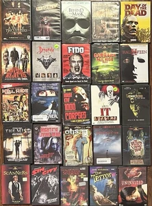Horror Movie DVD Lot 25 Films Creatures Slashers Supernatural Grindhouse Rare A - Picture 1 of 3