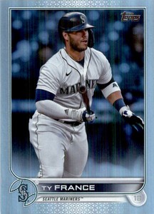 2022 Topps Rainbow Foil Ty France #327