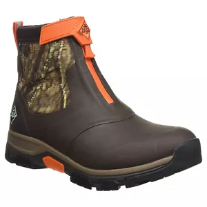 Muck Boot Mens Boots Apex Mid Zip Casual Zip-Up Strap Ankle Rubber Synthetic - Picture 1 of 17