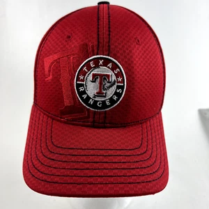 Texas Rangers New Era 39 Genuine Merch Baseball Cap Hat Youth Strap Back Red - Picture 1 of 12