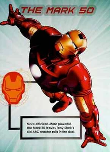 Iron Man -The Mark 50 Armor - Avengers Mini Poster 8"x10.5" Marvel Comics - Picture 1 of 1