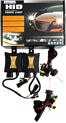 10 Pack Of H11 6000K Pure White Xenon 55W AC Ballast HID Low/High Beam Bulbs - Image 1 of 4