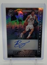 2019-20 ILLUSIONS ANDREA BARGNANI TROPHY COLLECTION AUTO TORONTO RAPTORS #TC-ABG