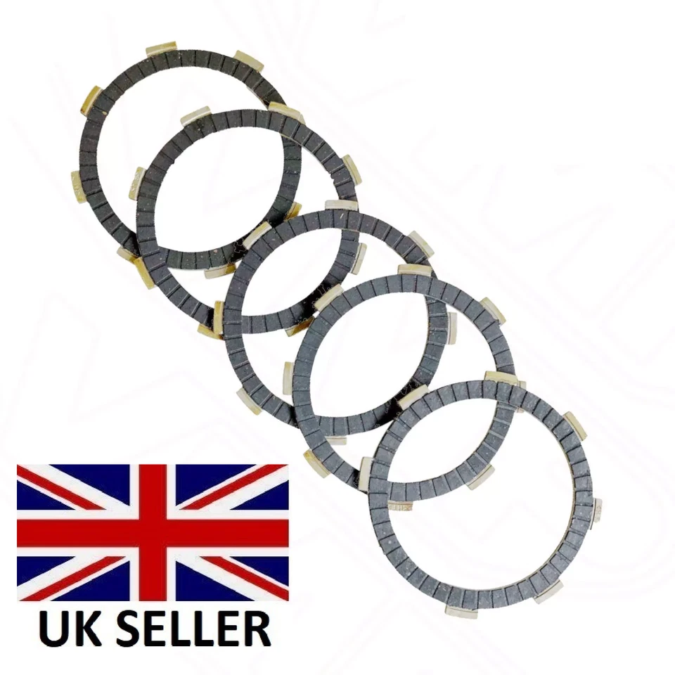 Juego de 5 placas de embrague placas de fricción para Honda CB 125 S/J 1975-1979 Foto 1 de 1