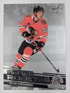2023-24 Upper Deck Star Rookies Box Set #16 Kevin Korchinski Tarjeta de Novato RC QTY - Imagen 1 de 2
