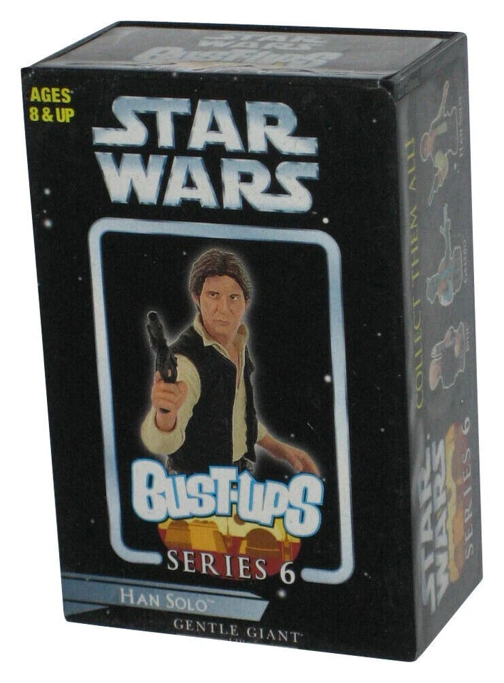 Han Solo-Bust Ups de Gentle Giant-Serie 6-Nuevo Sellado-Star Wars Foto 1 de 1