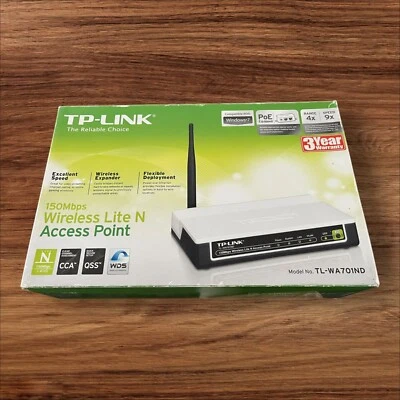 TP-LINK TL-WA701ND 150Mbps Wireless N Access Point - Image 1 of 4