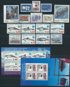 GROENLANDIA. Juego del año 1998 montado sin montar o nunca montado, valor nominal 23 USD (YS21) - Imagen 1 de 1