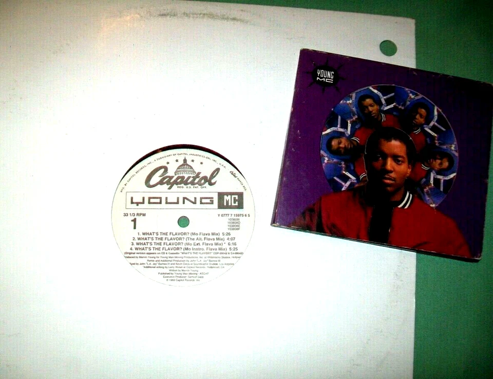 Young Mc Promo CD / Vinyl Menge Brainstorm Whats The Geschmack - Bild 1 von 1