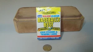 1987 LIMITED EDITION BASEBALL'S BEST SLUGGERS VS PITCHERSLOGO STICKERS AND CARDS - Picture 1 of 8