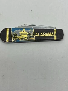 Vintage State Of Alabama Pocket Knife Made In Korea - Picture 1 of 3