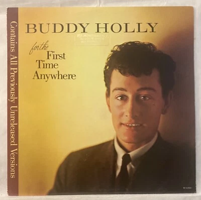 Buddy Holly 12" VINYL LP "For The First Time Anywhere " MCA-27059 Promotional EX Foto 1 de 4
