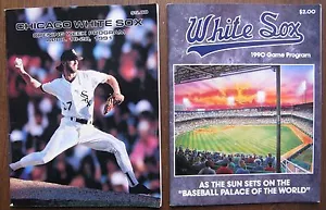 1990 & 1991 Chicago White Sox Programs - Picture 1 of 2