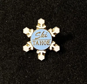 Pin insignia esquí tahoe california estación esquí recuerdo viaje solapa - Imagen 1 de 3