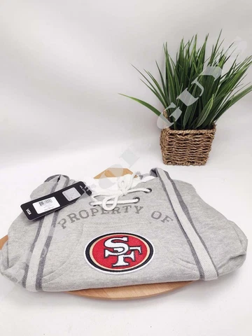 Ladies Embroidered Hoodie Purse Handbag - San Francisco 49ers - NFL Cover