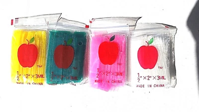 MINI OPEN-END BAGS 1000 1/2"X2"X3MIL 5/8"X2"X3MIL 3/4"X2"X3MIL 3/4"X3"X3 1"X2"X3 - image 1 of 4