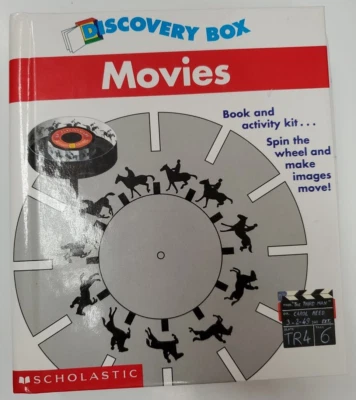 Discovery Box MOVIES Scholastic Books  Activity Kit Motion Toys VG Foto 1 de 4